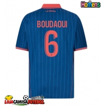 Camisa de Futebol OGC Nice Hicham Boudaoui #6 Equipamento Alternativo 2025-26 Manga Curta